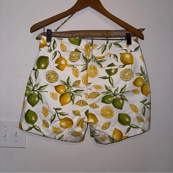 Isaac Mizrahi womens shorts lemon lime fruit - Picture 5 of 8
